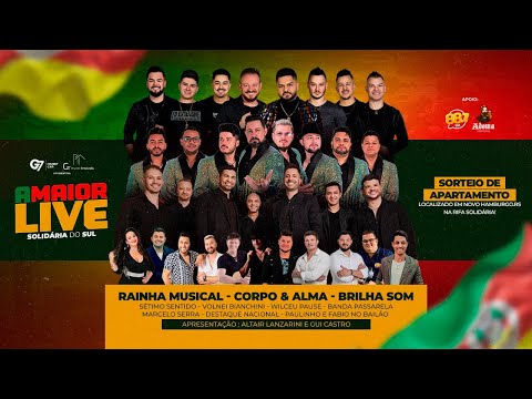 A Maior Live Solidária do Sul