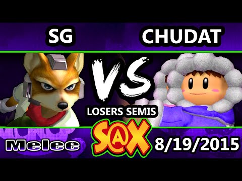 S@X 111 - SG (Fox) Vs. Gfuel MG | Chudat (Ice Climbers) SSBM Losers Semis - Smash Melee