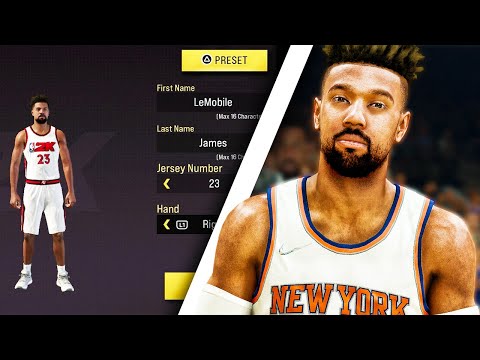 NBA 2K22 Mobile MyCAREER #1 Creating LeMobile James! NBA 2K22 Arcade Might Be Lit This Year!