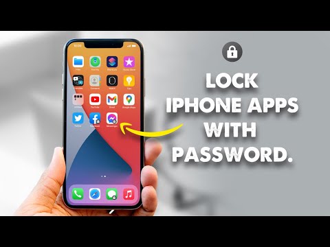 How To Lock iPhone Apps With Passcode