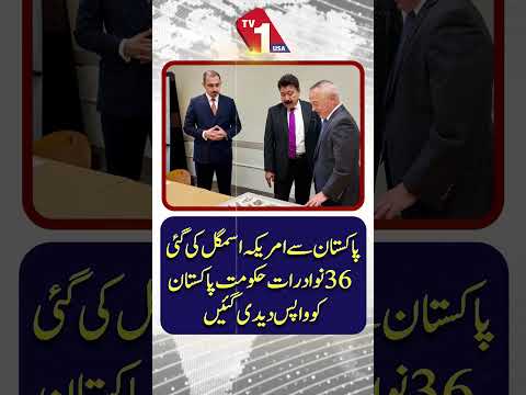 پاکستان سے امریکہ اسمگل کیے گئے 36 نوادرات حکومتِ پاکستان کے حوالے کر دیے گئے۔