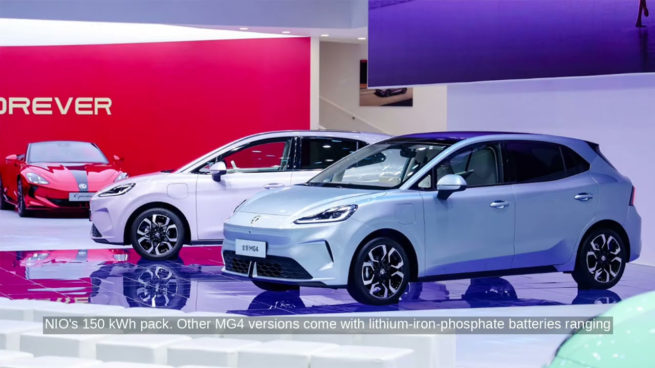 SAIC MG Redesigns MG4 with New Semi-Solid-State Battery - Starts at $14,000