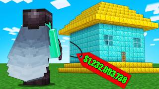 I Built the Most Expensive House in Hardcore Minecraft!