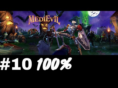 Zagrajmy w MEDIEVIL PL POZIOM 10 Teren szpitala dla obłąkanych [100%+Kielch]