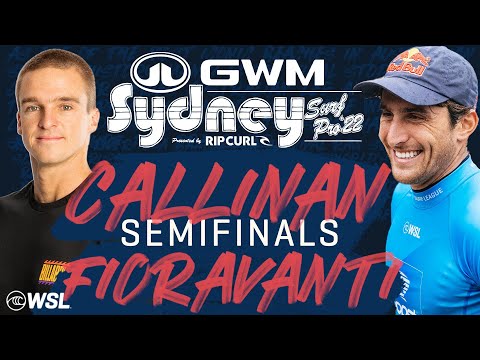 Ryan Callinan vs Leonardo Fioravanti | GWM Sydney Surf Pro - Semifinals Heat Replay