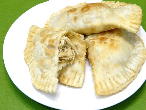 Empanadillas de Pollo Boricuas ( Empanadas, pastelillos)