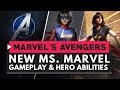 MARVEL'S AVENGERS | New Ms. Marvel Gameplay & Abilities