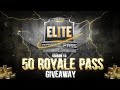 50 ROYALE PASS GIVEAWAY SEASON 15 | BIGGEST RP GIVEAWAY | PUBG MOBILE | SKYLIGHTZ GAMING