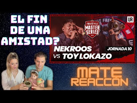 MATE-REACCIÓN A "TOY LOKAZO vs NEKROOS" "  *🤖🔪⚰️lo decapitó!!!🤖🔪⚰️* / Flor y Mati reaccionan en vivo