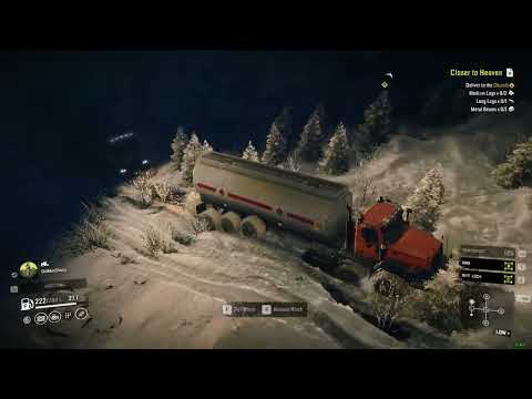 SnowRunner - Hard mode with OMS