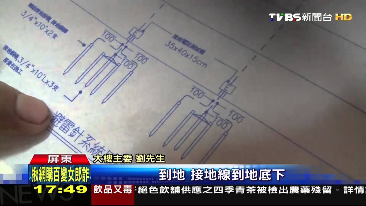 避雷針也有假的！大樓被騙15年　沒銅線無法導電