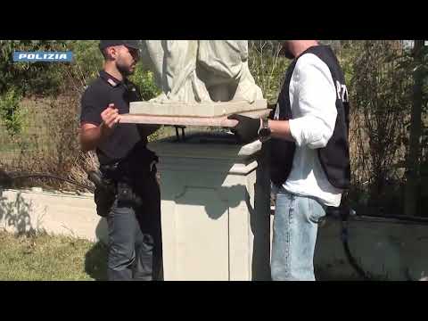 Cocaina nascosta in una statua da giardino a Rosarno