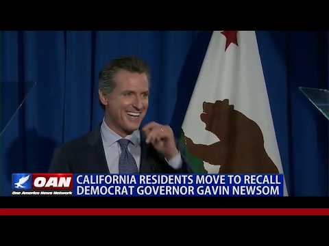 Calif. residents move to recall Democrat Gov. Gavin Newsom Video