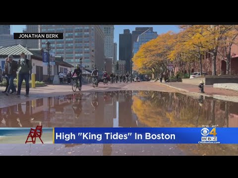 Boston Sees 'Wicked High' King Tides; Minor Coastal Flooding Expected