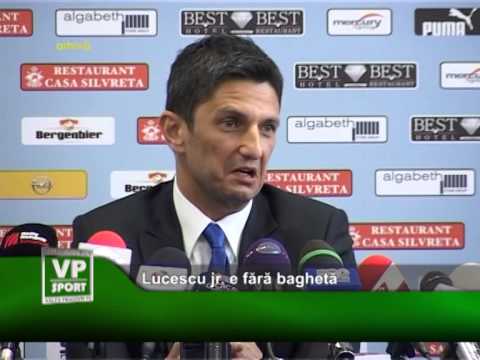 Lucescu jr. e fără baghetă