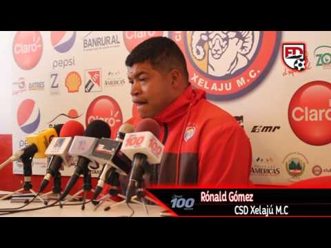 Clausura 2,017 // Xelajú MC // Rónald Gómez: "Los jóvenes de Xelajú tienen mucho talento".