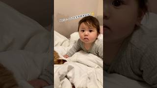 #猫 と #赤ちゃん #funnyvideo #baby #catvideos #shorts #cutebaby #japanese #アメリカ生活 #funny #babyboy #cat