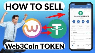 How to Swap Web3Coin to USDT| How to Sell Web3Coin on Trust Wallet| Web3coin swap/sell update