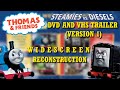 Thomas Friends Steamies Vs Diesels VHS DVD Trailer Version 1 Widescreen Reconstruction