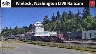 Winlock, Washington Live Railcam - Winlock Liquidation Warehouse  #steelhighway live webcam
