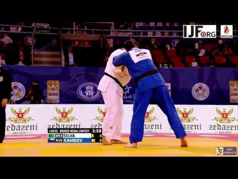 Judo 2016 Grand Prix Tbilisi: Silva (BRA) - Kambiev (RUS) [+100kg] bronze
