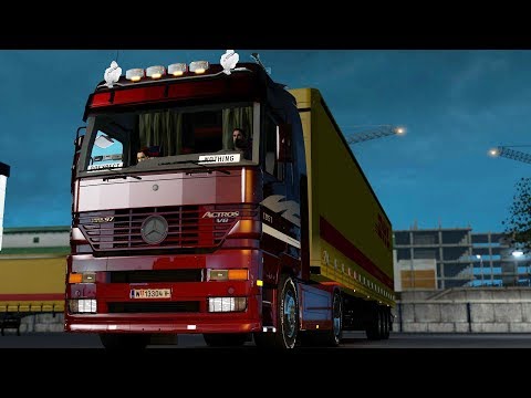 ETS 2 1.27 ProMods 2.17 Mercedes Actros MP1 Wien - Oradea