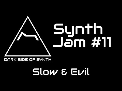 Slow and Evil - Horror Darksynth with Arturia Minibrute & Korg Volcas - Synth Jam #11 Video