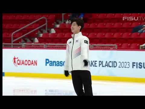 Men's SP Group 2 Warmup 2023 FISU Winter World University Games