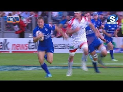 Great Break from Jimmy Gopperth - Leinster v Ulster 17th May 2014