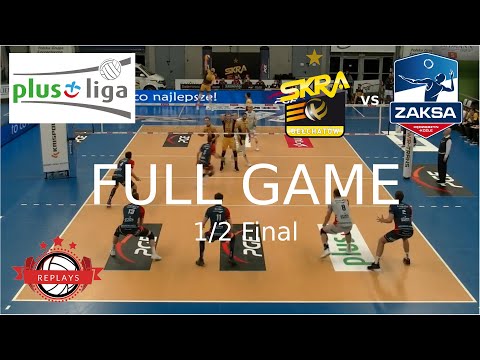 SKRA Belchatow vs ZAKSA Kedzierzyn-Kozle | Plusliga 1/2 Final | APR 7 | Game 2 | Full Game No Breaks