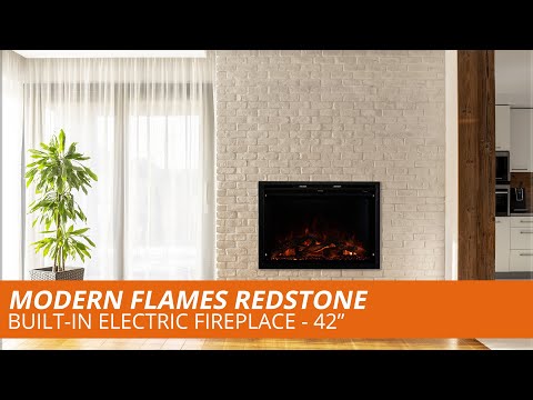 Enjoy the Modern Flames Redstone Built-In Electric