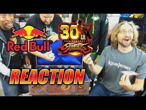 MAX REACTS: Insane RedBull Street Fighter Collectors Edition 30th Anniversary Chest