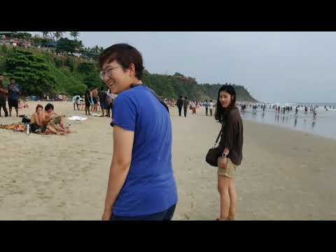 Varkala Cliff Beach #varkala #cliffbeach #christmaseve #2018