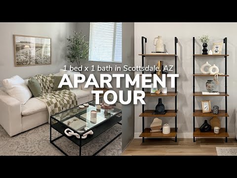 APARTMENT TOUR: 1 bed x 1 bath in Scottsdale, AZ