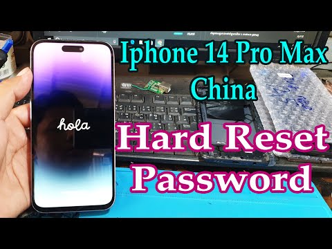 Iphone 14 Pro Max China Hard Reset Password Done100%