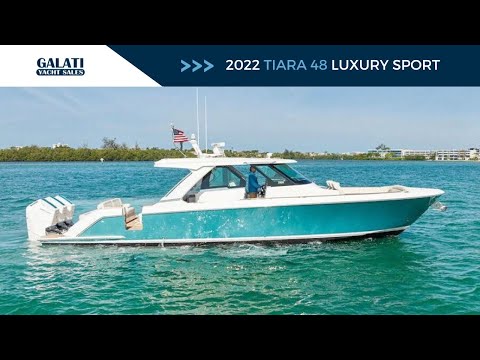 Tiara Yachts 48 LS video