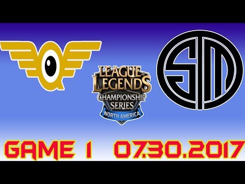 [NA LCS Summer 2017 W8D2] TSM vs FLY game 1 highlights | FlyQuest vs Team Solo Mid