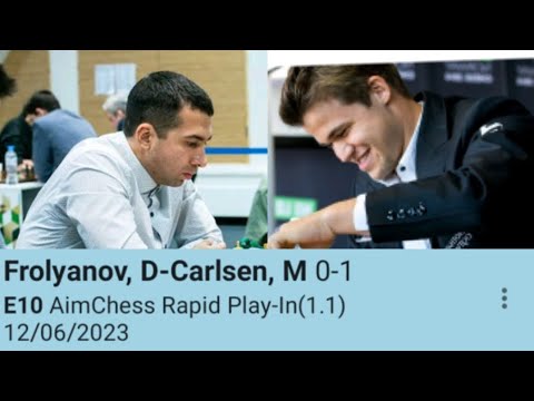Frolyanov Checkmated: Carlsen's Commanding Game!