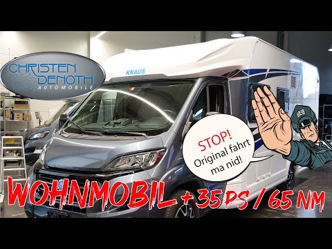 Wohnmobil Leistungssteigerung | +35 PS & 65 Nm
