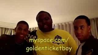 Sean Kingston w/ Golden Ticket Boyz b4 Soulja Boy&#39;s Party!
