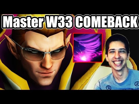 NOTHING Can STOP ME - COMEBACK By W33 Invoker Dota 2 7.02