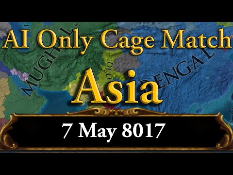 EU4 - Discovering the strongest country in Asia by locking them all inside
