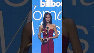Jennie full speech for winning “ Global Force “ at billboard 2025 women in music awards #jennie