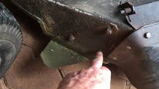 Greenfield Fastcut 32 inch ride on Mower drive system in depth