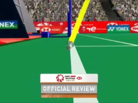 Controversial hawkeye call, Eddie: “3000% IN”