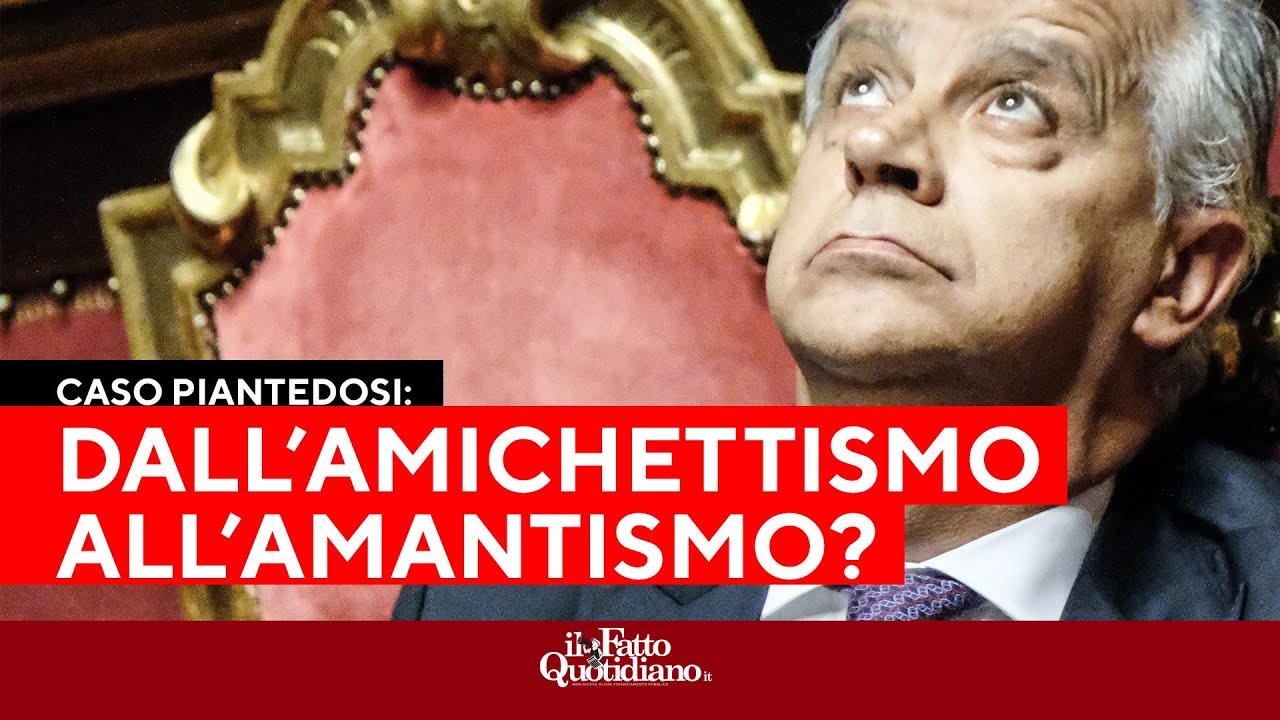 Caso Piantedosi: dall'amichesttismo all'amantismo?