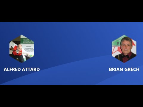 db World's Over 50's Ranking Tournament No.3 Final - Alfred Attard vs Brian Grech