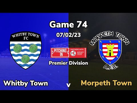 2022/2023 game 74 - Whitby Town v Morpeth Town 07/02/23