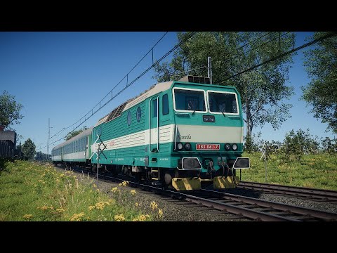 SimRail 163 DLC | Cold Start and Drive [EN/PL/CZ subtitles]