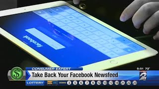Take back your Facebook newsfeed